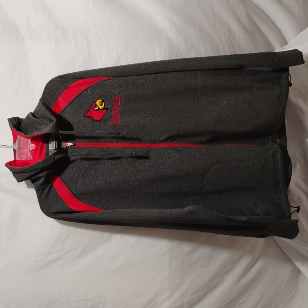 (D-7) Colosseum Louisville Full Zip Up Jacket W Hood Sz.XL Gently Worn